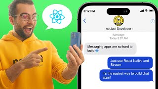 iMessage Clone with React Native and Stream (tutorial for beginners)