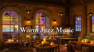 Cosy ambient coffee shop, relax with jazz music, study/work/read with a peaceful vibe #asmr #1940s