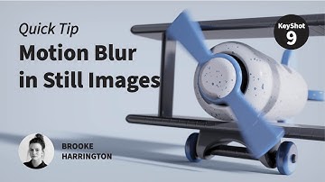 KeyShot Quick Tip - How to Use Motion Blur in Still Images