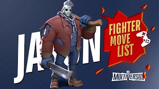 MultiVersus - Fighter Move Sets - Jason
