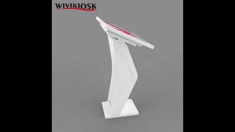 43inch K type information IR touch screen digital signage