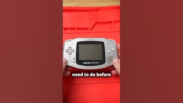 Must-Do! Follow This Step First to Install IPS Screen on Your Game Boy Advance #nintendo #modding