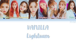 LIGHTSUM (라잇썸) – Vanilla Lyrics (Han|Rom|Eng|COLOR CODED)