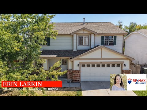 3810 E 92nd Pl, Thornton, CO home video tour