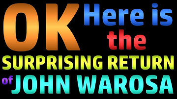 The Surprising Return Of John Barosa (Scambaiting - also FAQ: aren