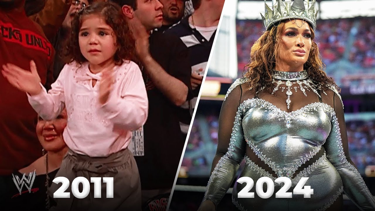 WWE Women *Then Vs. Now* Comparison