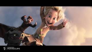 How to Train Your Dragon 2   Rescuing Toothless Scene  Fandango Family
