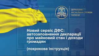 Автоматическое заполнение декларации Автоматическое заполнение декларации