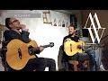 Michael watts and derek gripper  in concert at the casimi guitars workshop  cape town south africa