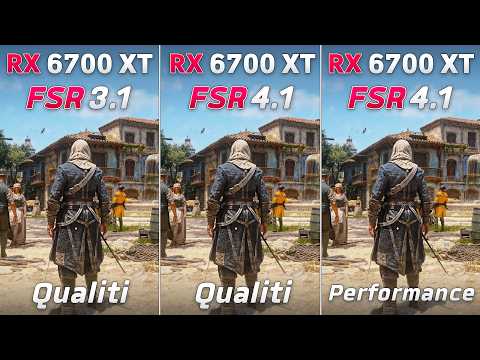 RX 6700 XT : FSR 4.1 vs FSR 3.1 - Test in 10 Games