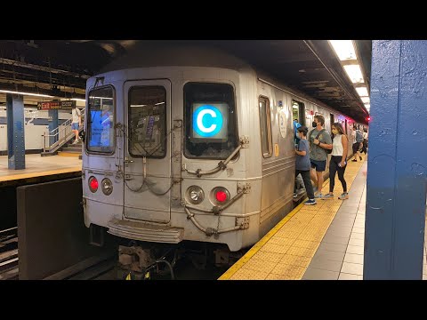 Mta Nyc Subway A, C, x E Trains 42Nd Street - Port Authority Bus Terminal