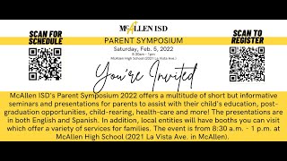 Norma Cabrera- Parent Symposium | McAllen ISD
