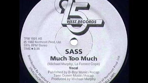 Sass - Much Too Much (1982)