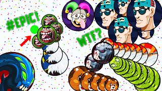 No Way That Happened #Best #OMFG Moments,Biggest TrickSplits,Popsplits,Destroying Teams - Agar.io