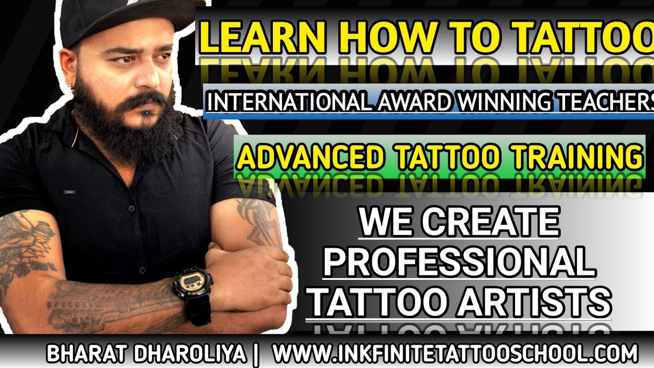 LEARN PROFESSIONAL TATTOO AN PIERCING IN DEPTH(LEARN TATTOOING)| INKFINITE NASHIK TATTOO SHOP.