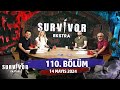 Survivor ekstra 110 blm  14 mays 2024 survivorekstra
