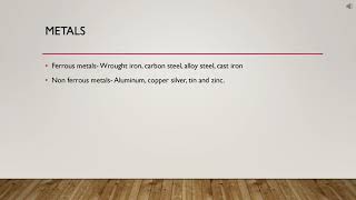 ENGINEERING MATERIALS PPT 1
