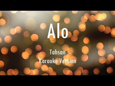 Alo | আলো | Tahsan | Album Ecche | Karaoke | Only Guitra Chords...