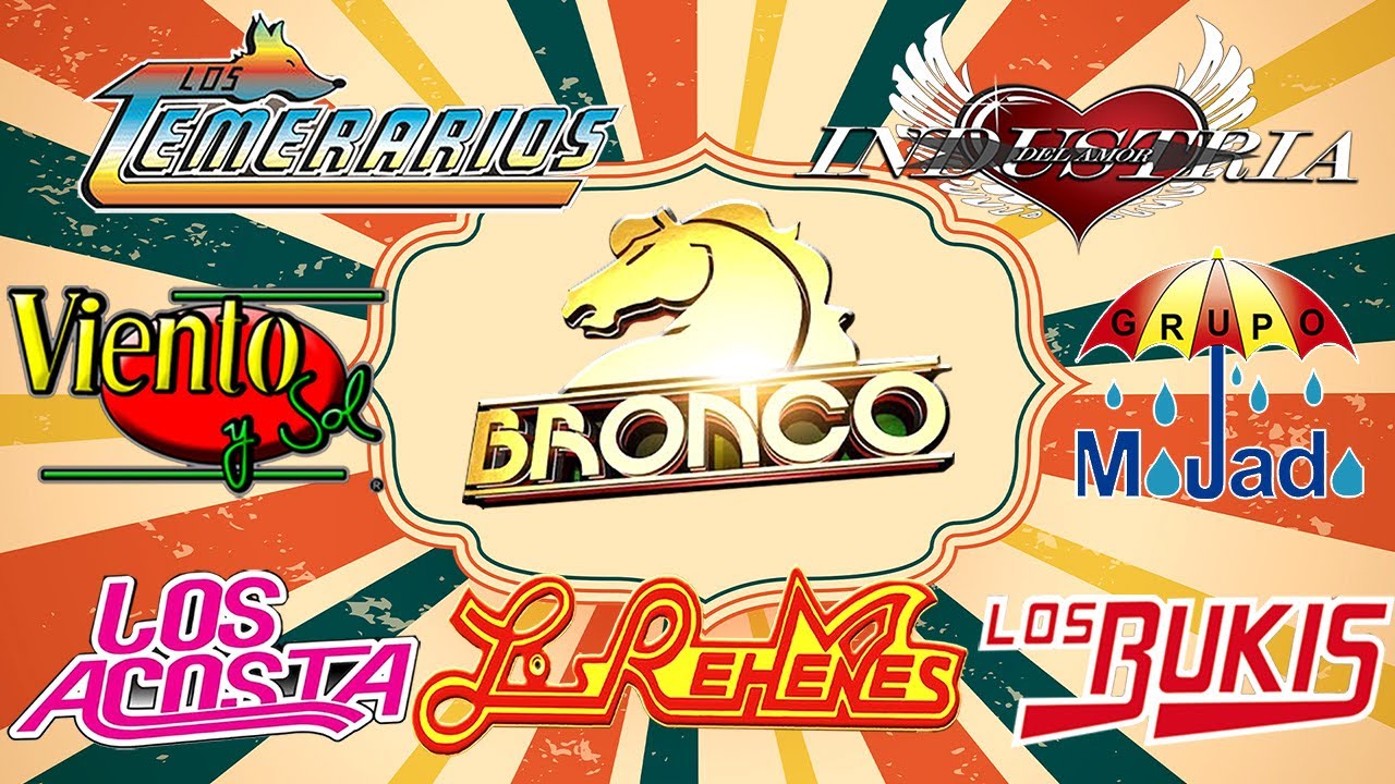 LOS TEMERARIOS, ACOSTA, BRONCO, REHENES, BRYNDIS, LOS MIER, MOJADO, LA MAFIA 40 RECUERDO DEL AYER