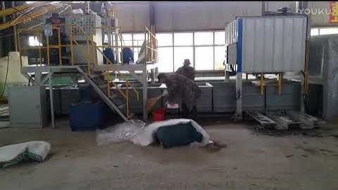 CLC - small foam concrete block machine production line #blockmachine