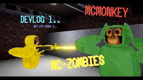 I added COD ZOMBIES to my GORILLA TAG FAN GAME! [DEVLOG 1.. (4)]