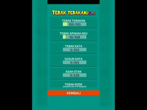 Tebak Tebakan 2020 - Tebak Kata # 1 - 30 