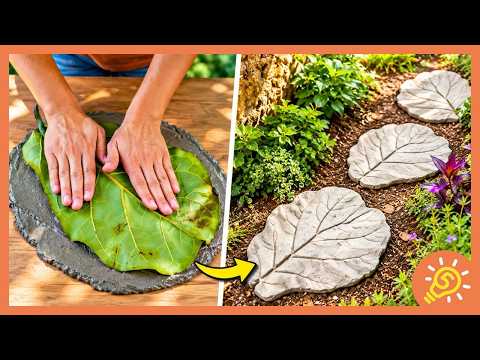 Ordinary CEMENT Turns into Stunning Garden Decor!