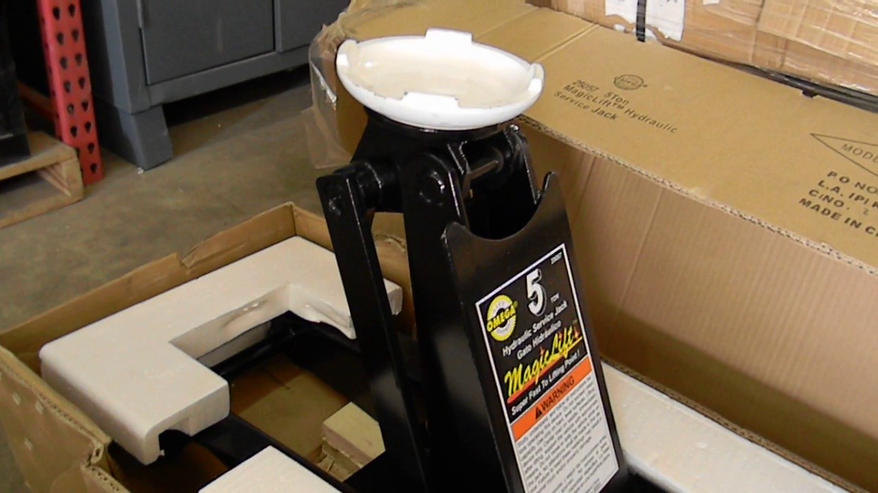 Omega Lift 5 Ton Service Floor Jack YouTube