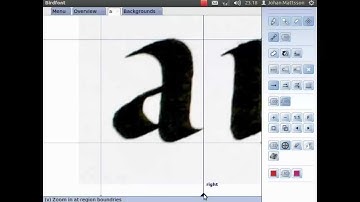 Create a Font with BirdFont