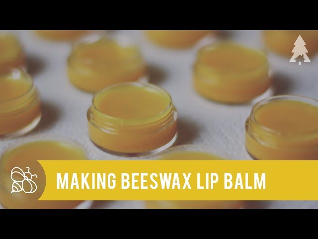 How to Make Beeswax Lip Balm