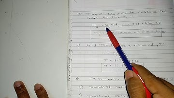 Numerical on C- clamp || Jedhe Online Class||