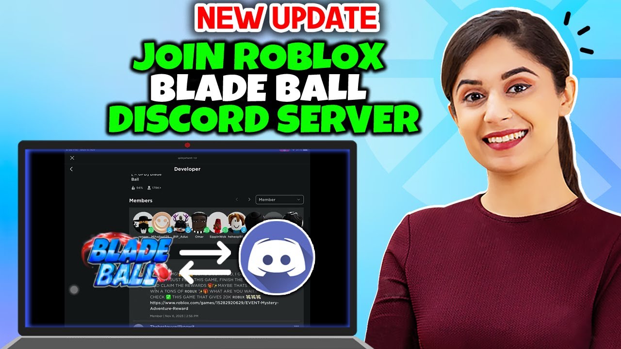How To Join Roblox Blade Ball Discord Server 2023