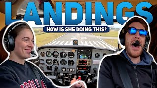 Learning To Land An Airplane 🛬 | First Time In the Traffic Pattern