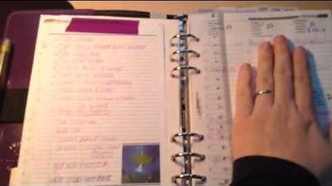 Filofax A5 original: reuse and recycle