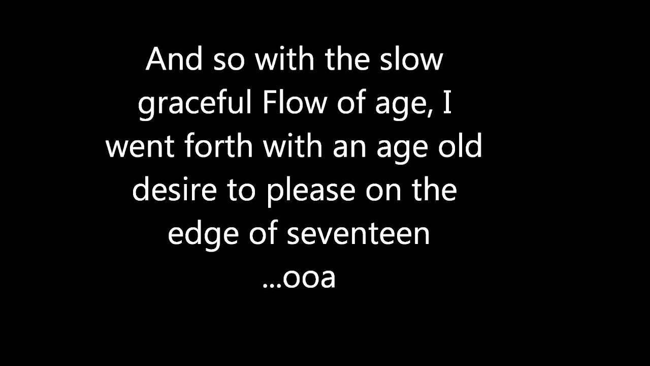 Stevie Nicks Edge Of Seventeen Lyrics Youtube Edge of seventeen (stevie nicks cover). stevie nicks edge of seventeen lyrics