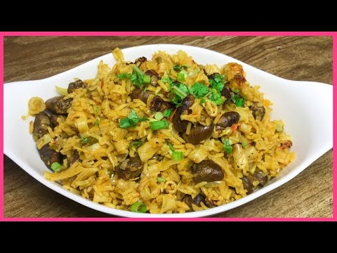 Como fazer ARROZ MARIA ISABEL  com CORAÇÃO DE FRANGO - Receitas da Regina