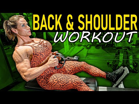 Back and Shoulder Workout | IFBB Pros Theresa Ivancik & Sunny Andrews