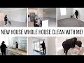 NEW HOUSE WHOLE HOUSE CLEAN WITH ME 2021// Jessica Tull cleaning motivation