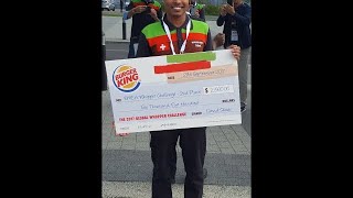 Fastest Whopper whopper ever made ft Sahed Hossain in Grand Finale 2017 London