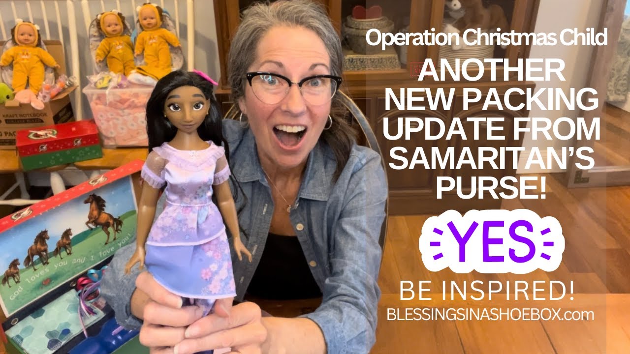 I Just Got The NEW Shoebox Packing Update from Operation Christmas Child Each Box Needs To Have T...