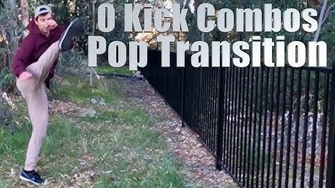 0 Kick Combos #1: Pop Transition | Tricking Tutorial #52