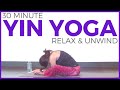 30 minute Yin Yoga to Relax & Unwind for Stress Relief | Sarah Beth Yoga