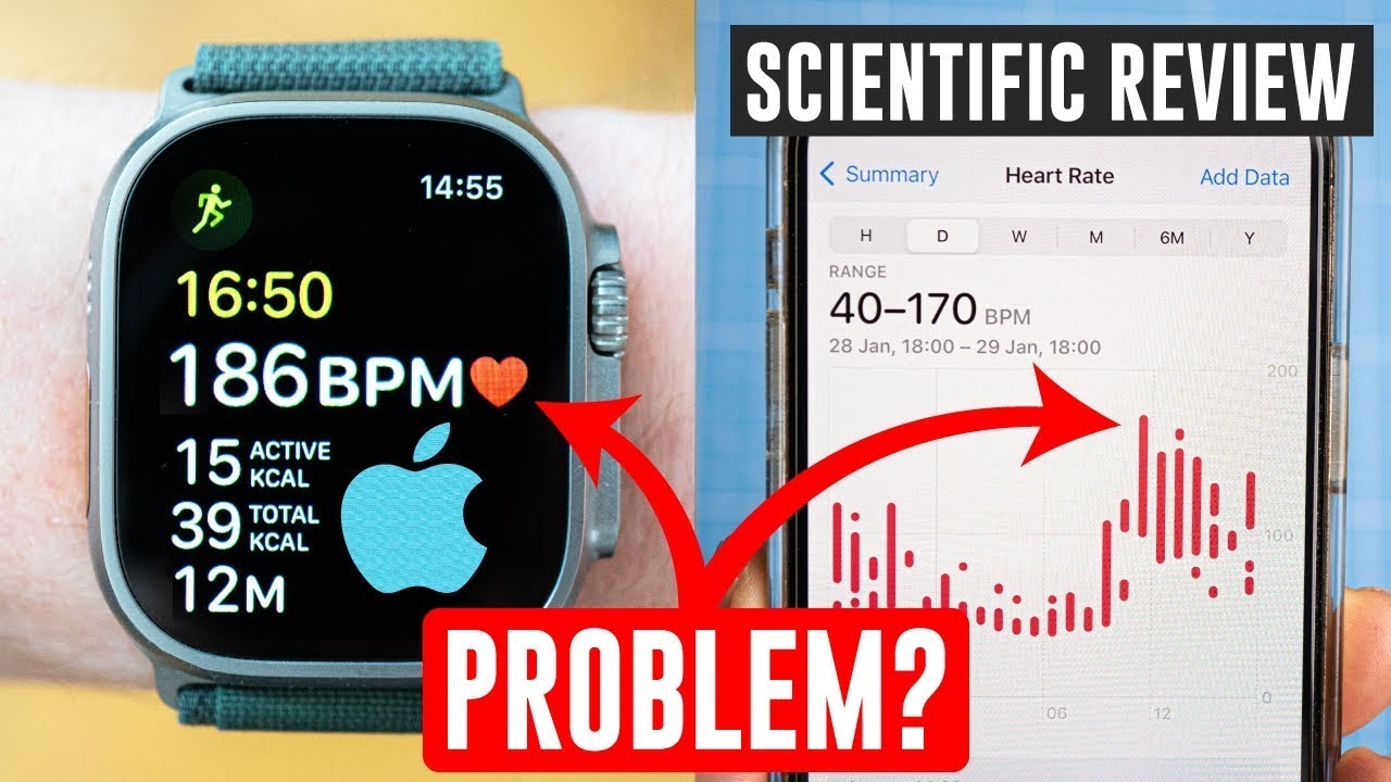delvist initial dråbe Apple Watch Ultra Live Heart Rate : Scientific Review - YouTube