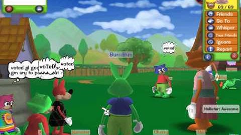 Toontown: Hosting a Game Show