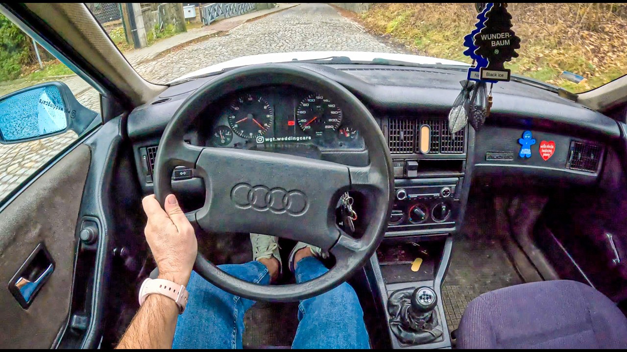 1987 Audi 80 B3 (1.6 TD 80 hp) | POV Test Drive 