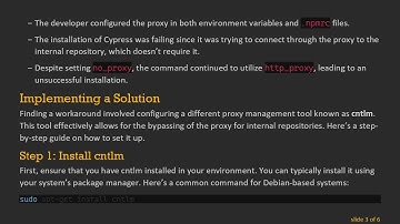 Resolve the npm install cypress no_proxy Issue