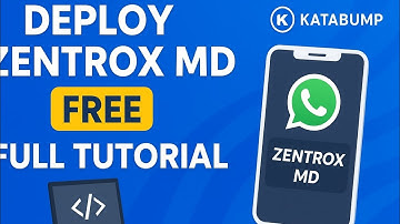 Deploy ZENTROX BOT MD for FREE on Katabump – Full Tutorial (2025) #techtutorial #bot #whatsapp 