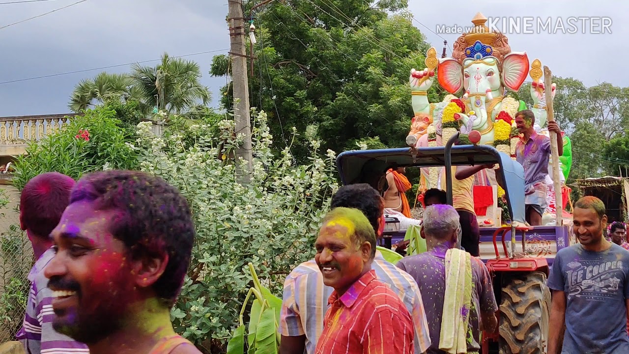 Nagini Dance Ganesh Nimajjanam Yakasiri Youth villagedance  yakasiri  ganesh