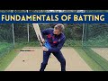 How to bat in cricket with the correct grip backlift  setup  technical foundations of batting