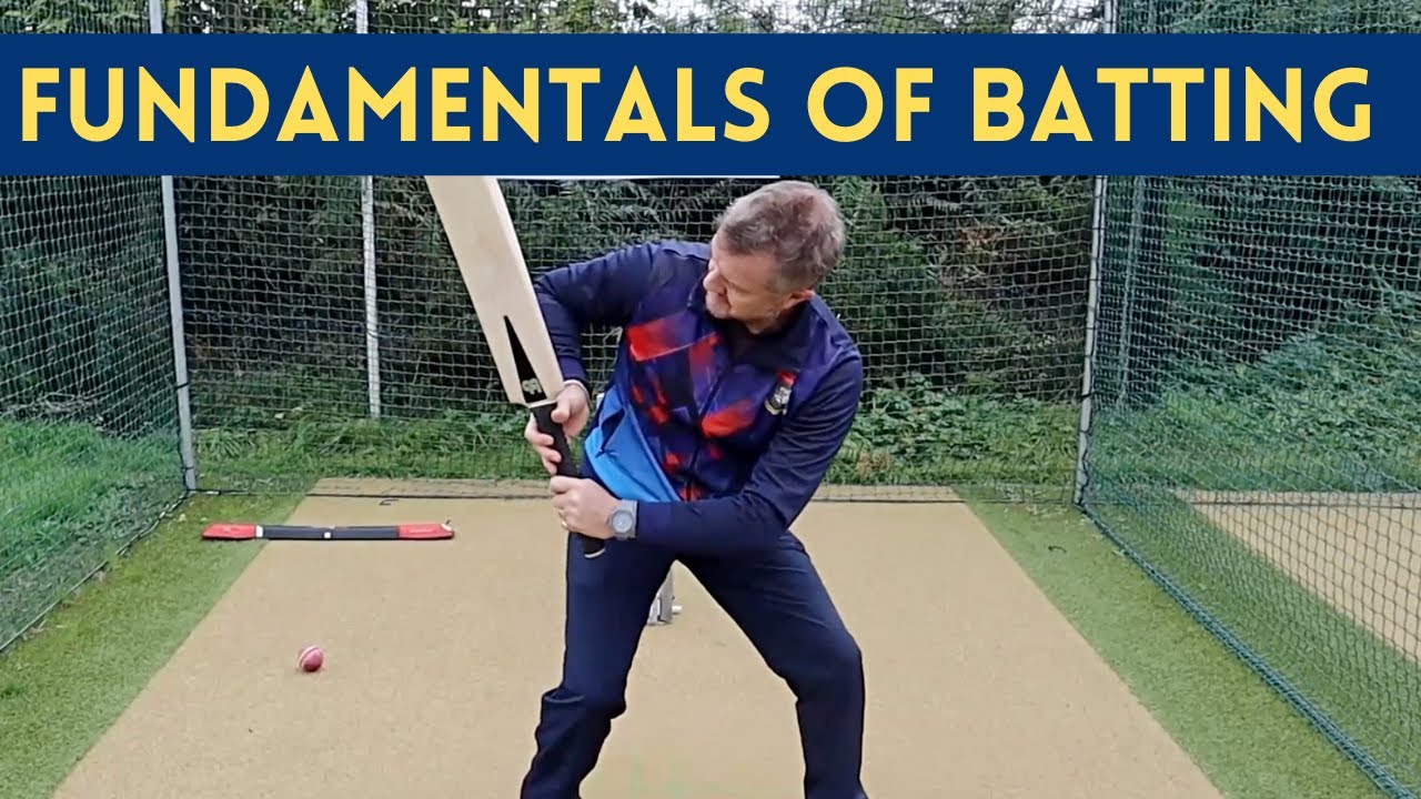 ⁣How To Bat In Cricket With The CORRECT Grip, Backlift & Set-Up | Technical Foundations Of Battin